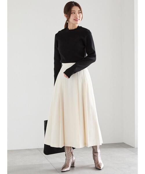 Te chichi（テチチ）の「リブクルーネックプルオーバー（ニット/セーター・レディース・ブロンズ/ブラック/シルバー・F）」の8枚目の写真