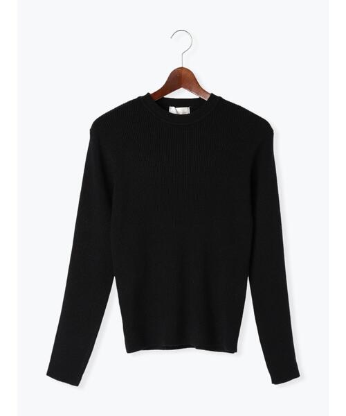 Te chichi（テチチ）の「リブクルーネックプルオーバー（ニット/セーター・レディース・ブロンズ/ブラック/シルバー・F）」の15枚目の写真