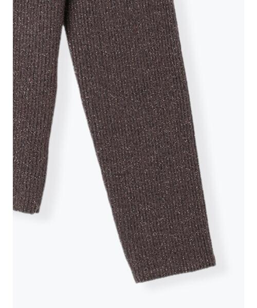 Te chichi（テチチ）の「リブクルーネックプルオーバー（ニット/セーター・レディース・ブロンズ/ブラック/シルバー・F）」の20枚目の写真