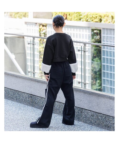 algy（アルジー）の「【ACTIVE】サガラワッペントレーナー（スウェット・キッズ・ネイビー/オフホワイト/ブラック・XXX-SMALL/XX-SMALL/X-SMALL/MEDIUM/SMALL）」の5枚目の写真