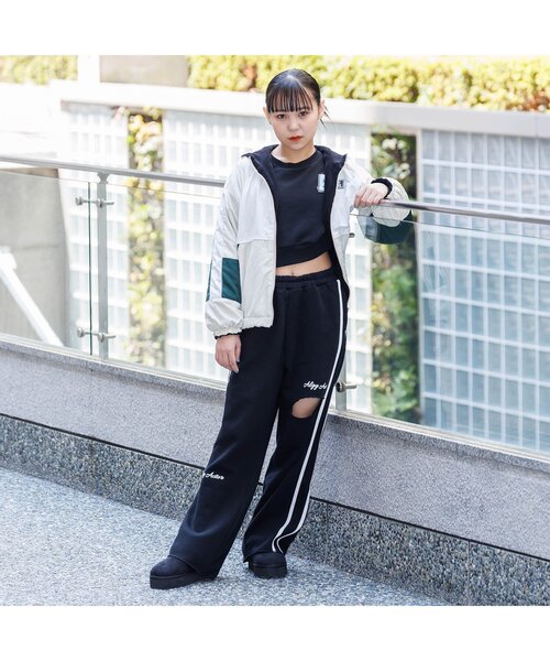 algy（アルジー）の「【ACTIVE】サガラワッペントレーナー（スウェット・キッズ・ネイビー/オフホワイト/ブラック・XXX-SMALL/XX-SMALL/X-SMALL/MEDIUM/SMALL）」の6枚目の写真