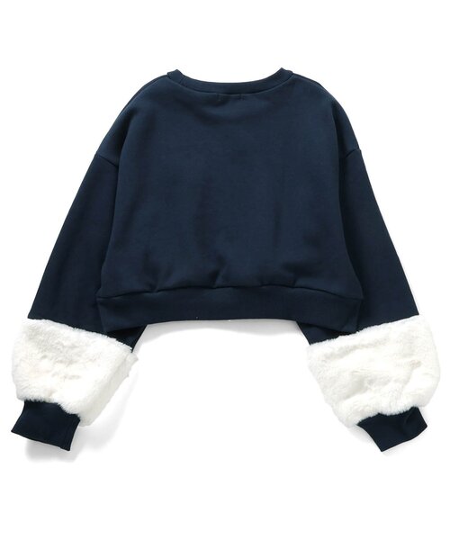 algy（アルジー）の「【ACTIVE】サガラワッペントレーナー（スウェット・キッズ・ネイビー/オフホワイト/ブラック・XXX-SMALL/XX-SMALL/X-SMALL/MEDIUM/SMALL）」の13枚目の写真