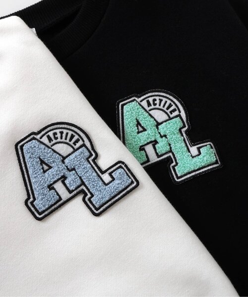 algy（アルジー）の「【ACTIVE】サガラワッペントレーナー（スウェット・キッズ・ネイビー/オフホワイト/ブラック・XXX-SMALL/XX-SMALL/X-SMALL/MEDIUM/SMALL）」の14枚目の写真