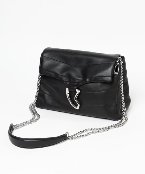 HARE　カラビナフラップバッグ HARE（ハレ）の「カラビナフラップBAG(HARE)（ショルダーバッグ