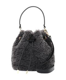 EDIT COLOGNE | ボア巾着ショルダーバッグ(ショルダーバッグ)