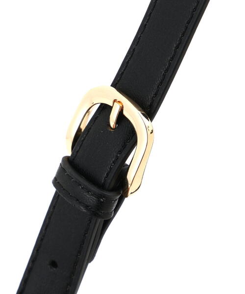 EDIT COLOGNE（エディットコロン）の「ボア巾着ショルダーバッグ（ショルダーバッグ・レディース・ブラウン/ダークグレー・ﾌﾘ-）」の5枚目の写真