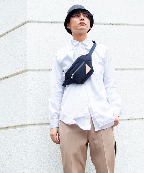 ADAM PATEK(アダムパテック)の「ADAM PATEK/【Nob】BREATHATEC POCKET BODYBAG(ボディバッグ/ウエストポーチ・メンズ・ネイビー/ブラック・ONESIZE)」の14枚目の写真