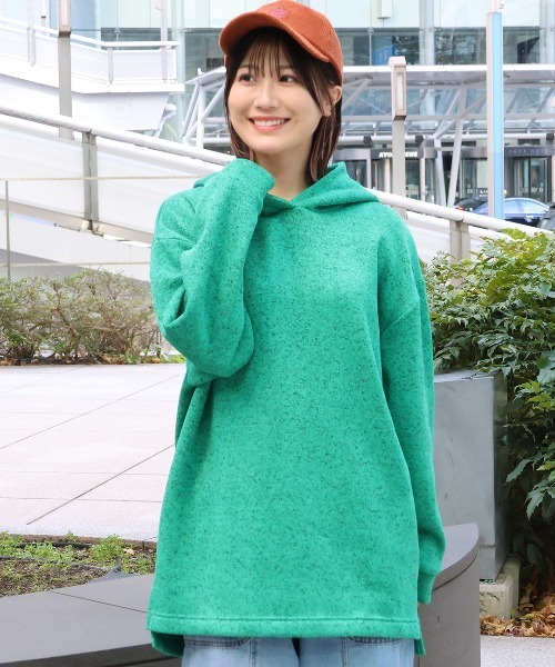 チチカカ(チチカカ)の「スネークダンサープリントプルパーカー(パーカー・レディース・グレー/ブラック/グリーン/ブルー・FREE)」の12枚目の写真