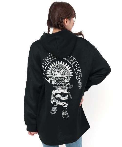 チチカカ(チチカカ)の「スネークダンサープリントプルパーカー(パーカー・レディース・グレー/ブラック/グリーン/ブルー・FREE)」の20枚目の写真