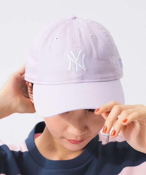 BEAMS BOY（ビームスボーイ）の「【別注】NEW ERA 920 Easy Snap MLB（キャップ・レディース・ナチュラル/ブラック/レッド系その他/ネイビー/ラベンダー・ONE SIZE）」の4枚目の写真