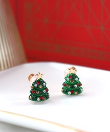 Three Four Time | 【X'mas】クリスマスツリーイヤリング(イヤリング)