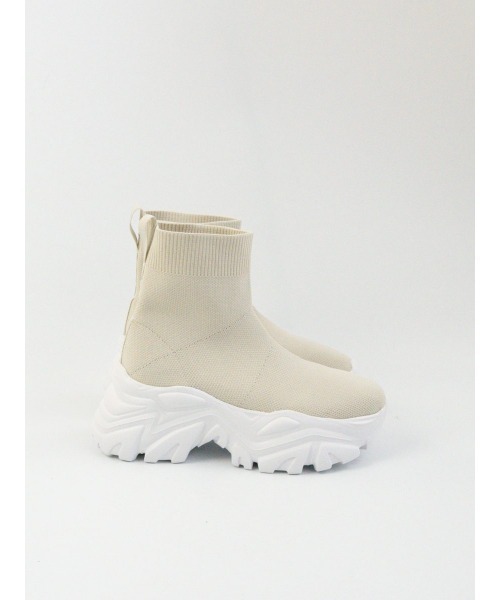 ニットスニーカーブーツ(ブーツ)|Fabby fabby(ファビィーファビィー) ニットスニーカーブーツ(ブーツ)|Fabby fabby(ファビィーファビィー)