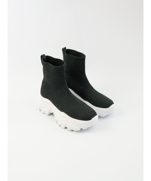 ニットスニーカーブーツ(ブーツ)|Fabby fabby(ファビィーファビィー) ニットスニーカーブーツ(ブーツ)|Fabby fabby(ファビィーファビィー)