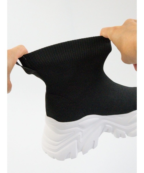 ニットスニーカーブーツ(ブーツ)|Fabby fabby(ファビィーファビィー) ニットスニーカーブーツ(ブーツ)|Fabby fabby(ファビィーファビィー)