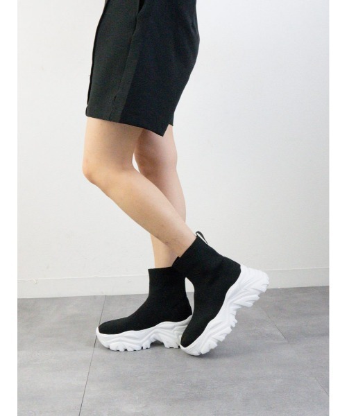 ニットスニーカーブーツ(ブーツ)|Fabby fabby(ファビィーファビィー) ニットスニーカーブーツ(ブーツ)|Fabby fabby(ファビィーファビィー)
