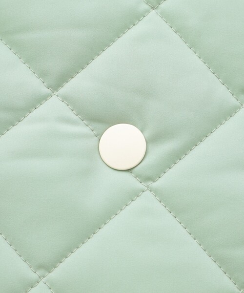 CAST:（キャストコロン）の「【着回し抜群】中わたキルティングコート（トレンチコート・レディース・ブラック/グリーン/オフホワイト・S/M）」の11枚目の写真