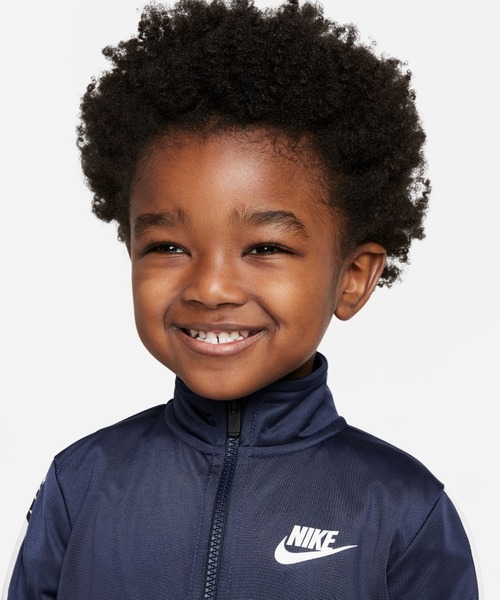 NIKE（ナイキ）の「ナイキ ベビー トラックスーツ / Nike Toddler Tracksuit DB7341-410 Midnight Navy（セットアップ・キッズ・ネイビー・90/95/100）」の4枚目の写真