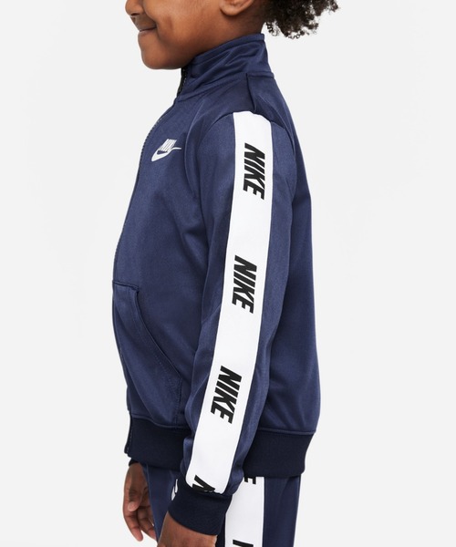 NIKE（ナイキ）の「ナイキ ベビー トラックスーツ / Nike Toddler Tracksuit DB7341-410 Midnight Navy（セットアップ・キッズ・ネイビー・90/95/100）」の3枚目の写真
