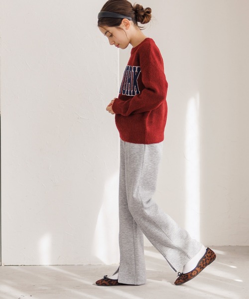 キッズ ソフトスウェットスリットパンツ（その他パンツ）｜coca（coca