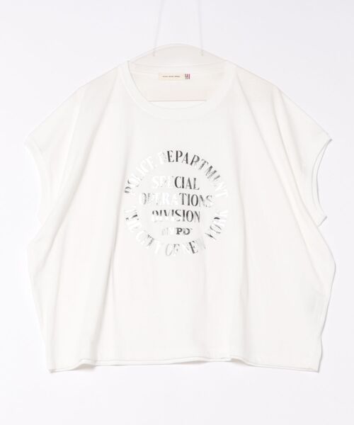 GOOD ROCK SPEED(グッドロックスピード)の「【GOOD ROCK SPEED】25NYC013 NYC ノースリーブTシャツ/ニューヨーク市/レディース(Tシャツ/カットソー・レディース・ホワイト・FREE)」の1枚目の写真