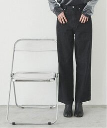 LUKU nari（ルクナーリ）の「デニムワイドパンツ（デニムパンツ）」