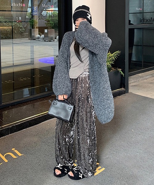 セール】オーバーサイズニットカーディガン（カーディガン/ボレロ