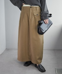 NUNIFE（ユニフィー）の「ダブルウエストＡラインスカート（スカート）」