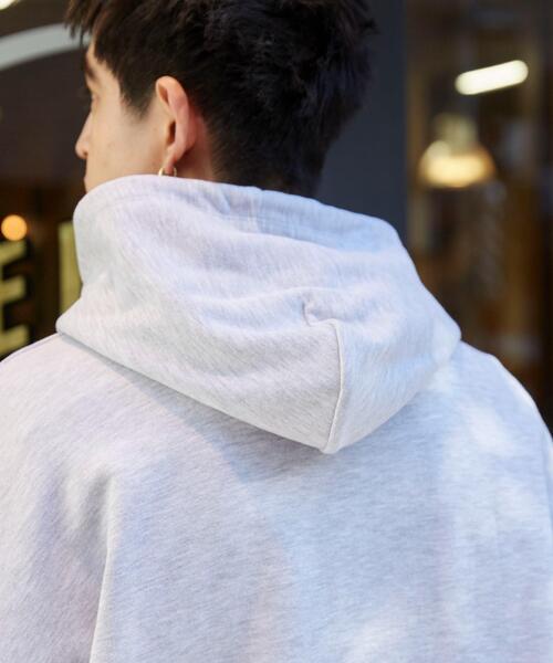 WEGO（ウィゴー）の「WEGO/ワッペンロゴパーカー（パーカー・メンズ・アッシュグレー/杢グレー/カーキ/ネイビー・LARGE/MEDIUM）」の14枚目の写真