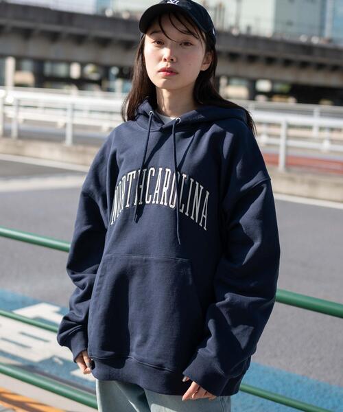 WEGO（ウィゴー）の「WEGO/ワッペンロゴパーカー（パーカー・メンズ・アッシュグレー/杢グレー/カーキ/ネイビー・LARGE/MEDIUM）」の20枚目の写真