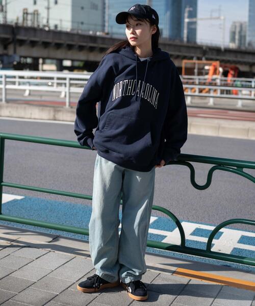 WEGO（ウィゴー）の「WEGO/ワッペンロゴパーカー（パーカー・メンズ・アッシュグレー/杢グレー/カーキ/ネイビー・LARGE/MEDIUM）」の22枚目の写真