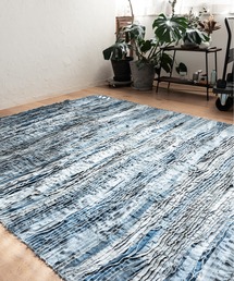 il y a des bonbons（イリヤデボンボン）の「RE:CRAFTED DENIM RAG［250x200］（ラグ/マット・メンズ）」