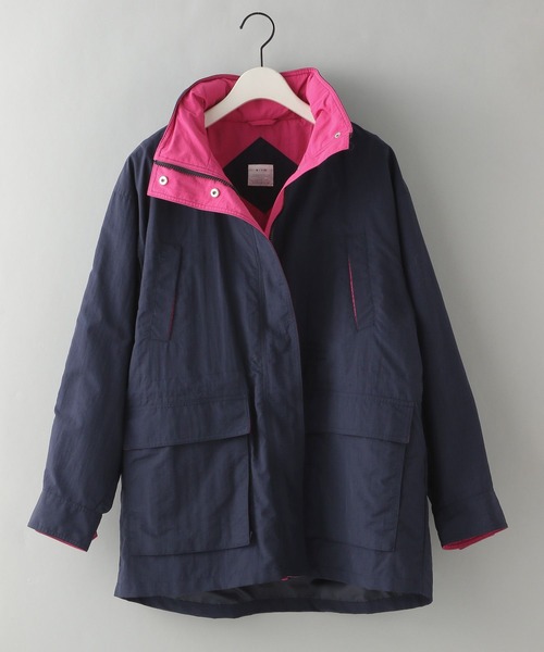 【e/rm・コラボ】AOR＊e/rm ナイロンブルゾン（ブルゾン）｜e/rm（イーアールエム）