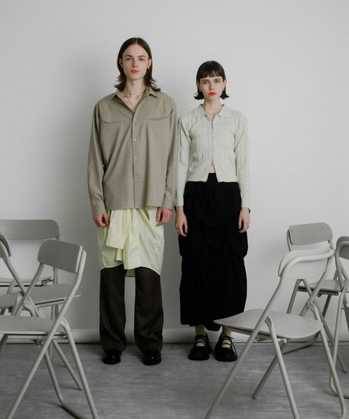 SENSE OF PLACE by URBAN RESEARCH（センスオブプレイスバイアーバンリサーチ）の「チェックウエスタンシャツ（シャツ/ブラウス・メンズ・ライトベージュ/ダークブラウン/カーキ・MEDIUM/LARGE）」の14枚目の写真