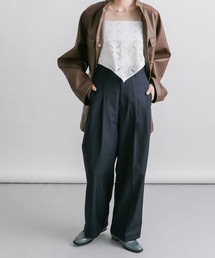 KBF | レーススカーフSETパンツ(その他パンツ)