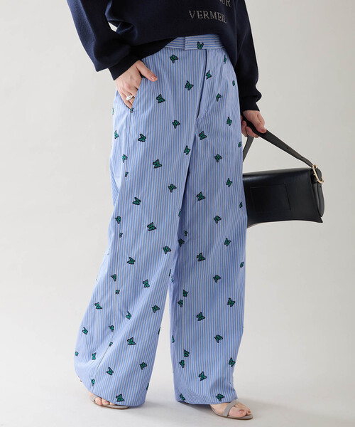 VERMEIL par ienaコットンチンツワイドカーゴパンツ VERMEIL par iena｜ストレッチツイルパンツ | Rakuten Fashion