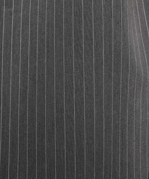 ANDRESD ピンストライプビスチェワイドパンツドレス　Mサイズ ピンストライプビスチェワイドパンツドレス / pinstripe bustier