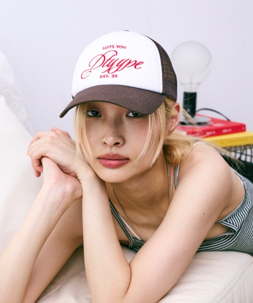 DTYYPE（ドタイプ）の「DTYYPE刺繍ロゴメッシュキャップ（キャップ