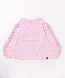チュール」に該当するトップス（ピンク/桃色系・フリル）ファッション