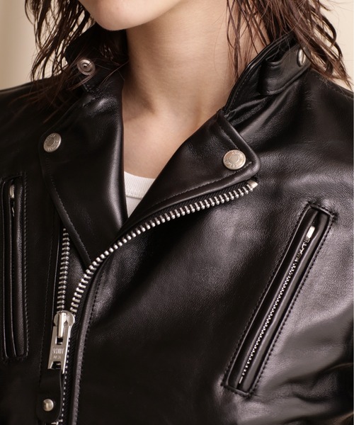 Women's】Schott/ショット/DOUBLE BREAST RIDERS/ダブルブレスト