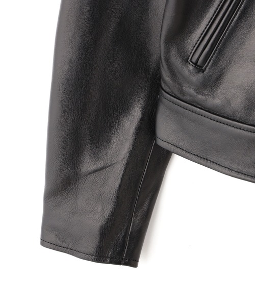 Schott(ショット)の「【Women’s】Schott/ショット/DOUBLE BREAST RIDERS/ダブルブレストライダース(ライダースジャケット・レディース・ブラック・M/S)」の12枚目の写真