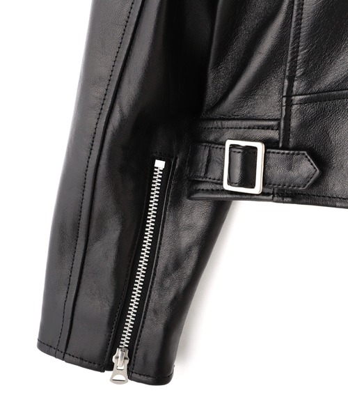 Schott(ショット)の「【Women’s】Schott/ショット/DOUBLE BREAST RIDERS/ダブルブレストライダース(ライダースジャケット・レディース・ブラック・M/S)」の13枚目の写真