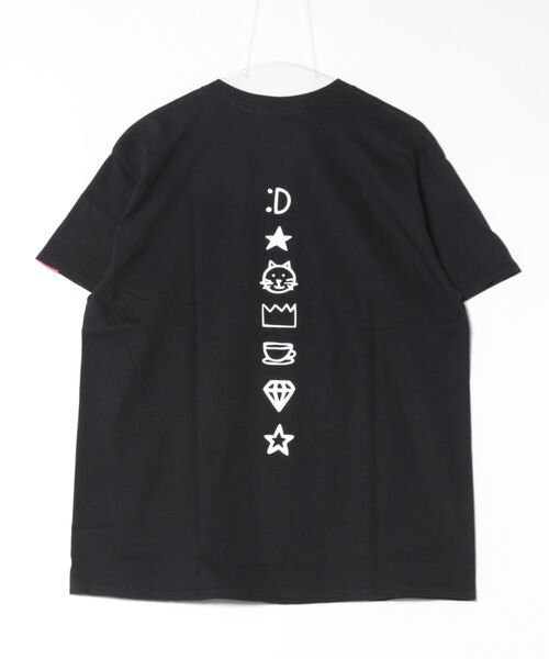 September(セプテンバー)の「《SEPTEMBER(セプテンバー)》Smile(Tシャツ/カットソー・レディース・ブラック/サックスブルー/ホワイト・MEDIUM/SMALL)」の4枚目の写真