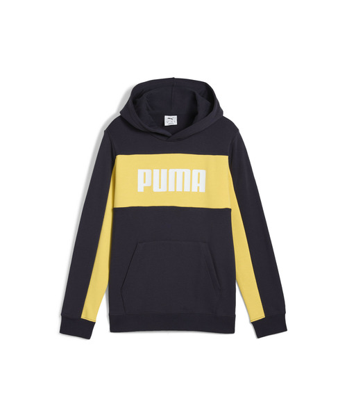 PUMA（プーマ）の「PUMA プーマ ボーイズ ESS ブロック フーディ TR B 120-160cm（パーカー・キッズ・ブラック/ネイビー・140/150/160/120/130）」の9枚目の写真