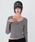 muahmuahi[A[Aj́uA'GEM/9 × .kom wmuah muah/[A[Ax STRIPE U NECK LONG SLEEVE T-SHIRT/XgCv U lbN Jbg\[iTVc/Jbg\[jvbubN