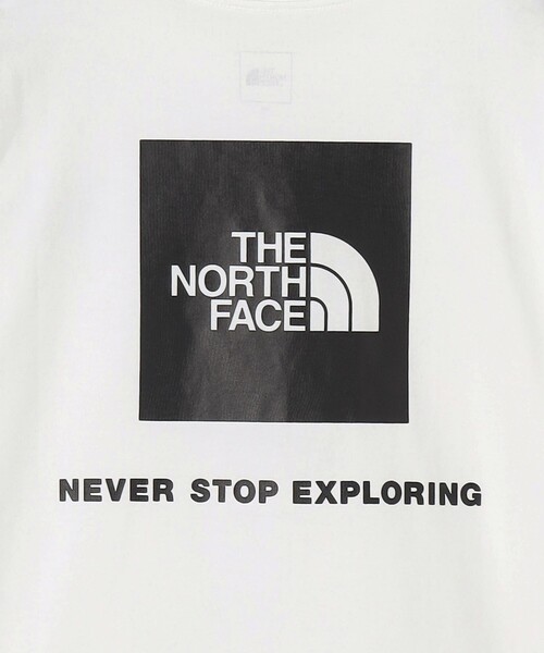 THE NORTH FACE（ザノースフェイス）の「＜THE NORTH FACE＞ショートスリーブ バックスクエア ロゴTシャツ / キッズ  130cm-160cm（Tシャツ/カットソー・キッズ・ブラック/ホワイト/ブラウン・140cm/150cm/160cm/130cm）」の13枚目の写真
