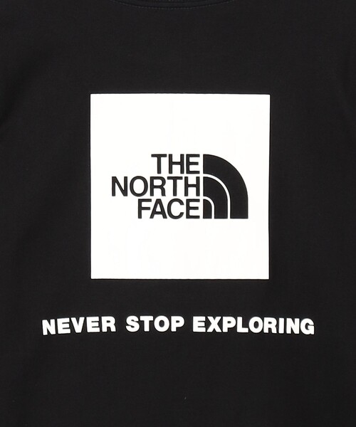 THE NORTH FACE（ザノースフェイス）の「＜THE NORTH FACE＞ショートスリーブ バックスクエア ロゴTシャツ / キッズ  130cm-160cm（Tシャツ/カットソー・キッズ・ブラック/ホワイト/ブラウン・140cm/150cm/160cm/130cm）」の18枚目の写真