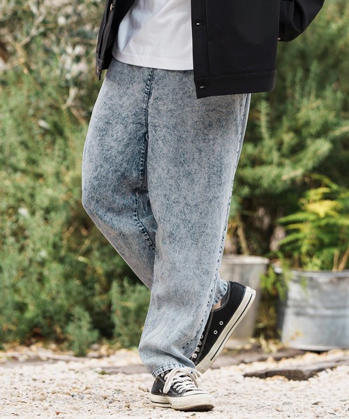 CAMBIO(カンビオ)の「mp13309-Silky Stripe Denim Balloon Pants バルーンパンツ(デニムパンツ・メンズ・ネイビー/インディゴブルー/ライトインディゴブルー・S/M/L)」の3枚目の写真