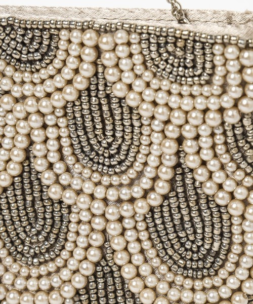 Andemiu（アンデミュウ）の「パールビーズクラッチ323725（クラッチバッグ・レディース・アイボリー・FREE）」の22枚目の写真