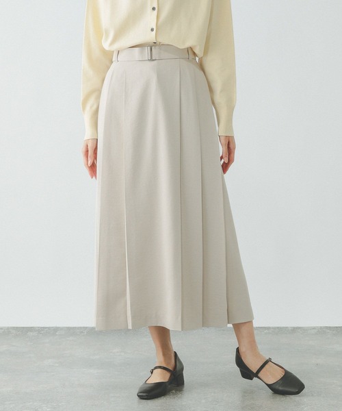 専用BEIGE, ベイジ 2 プリーツスカート MOYE  50,600円 ベイジ, BEIGE, 【Oggi 1月号掲載】MOYE / プリーツスカート