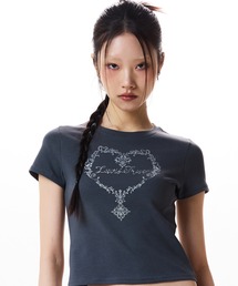 Tシャツ・カットソー LUVISTRUE [MARIE] FACE TEE (3 COLOR) MARIE] FACE TEE(WHITE) - LUVISTRUE